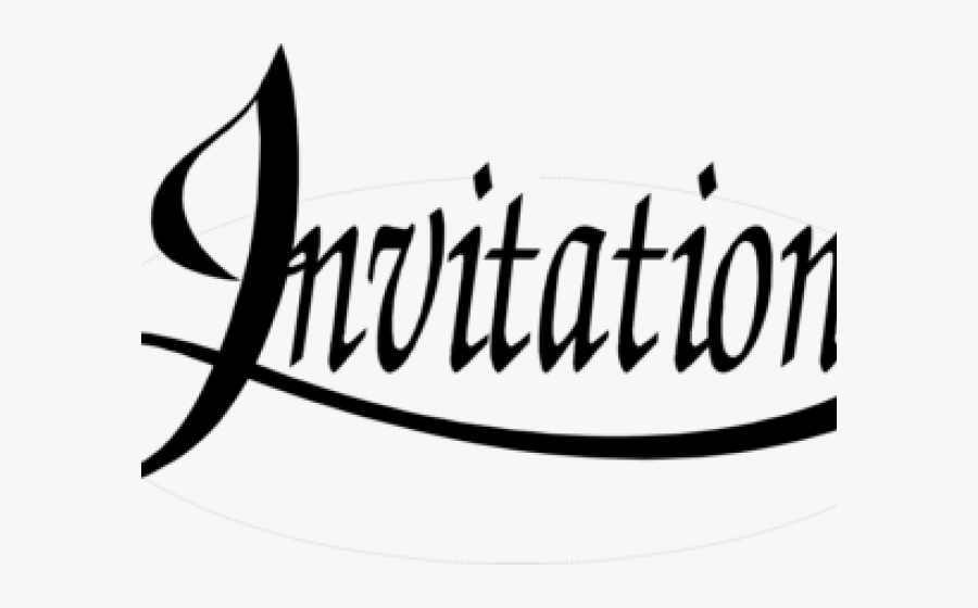 Invitation, Transparent Clipart