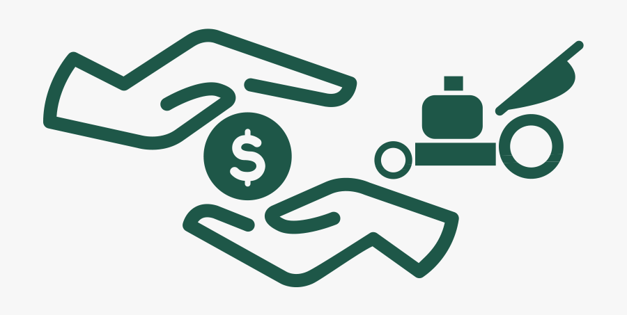 How To Preserve Money Hand Symbol - Parallel, Transparent Clipart