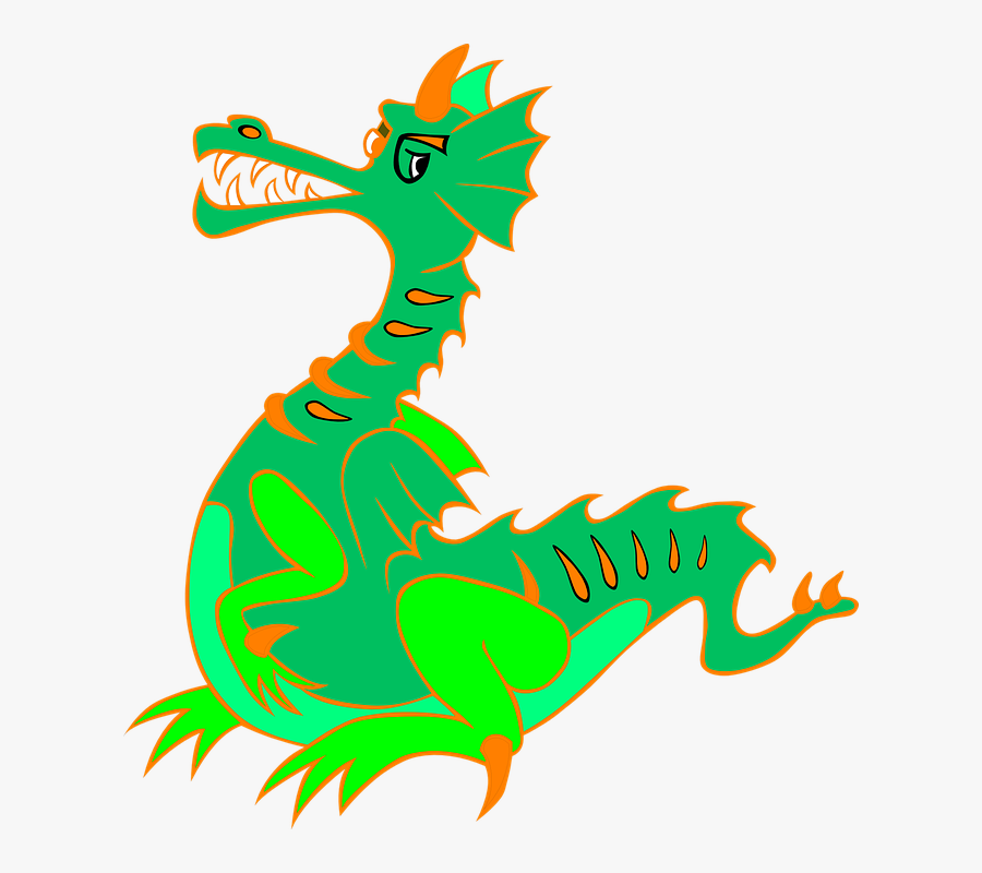Green - Dragon - Clipart - Transparent Png Image Clipart Dragon, Transparent Clipart