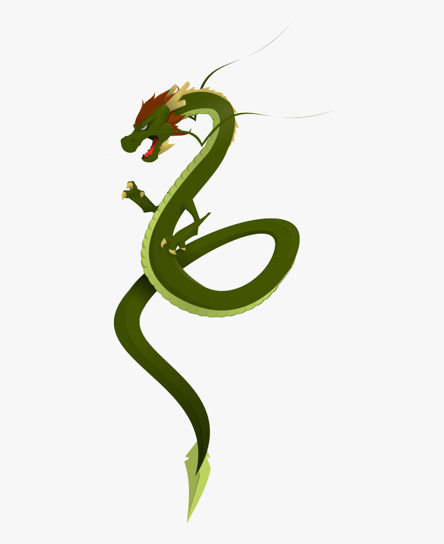 Dragon Clipart Creative - Winged Lindorm, Transparent Clipart
