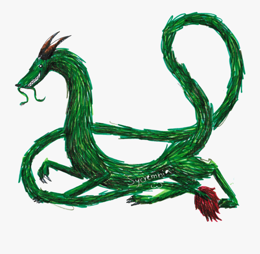 Green Dragon Images - Mythical Creature, Transparent Clipart