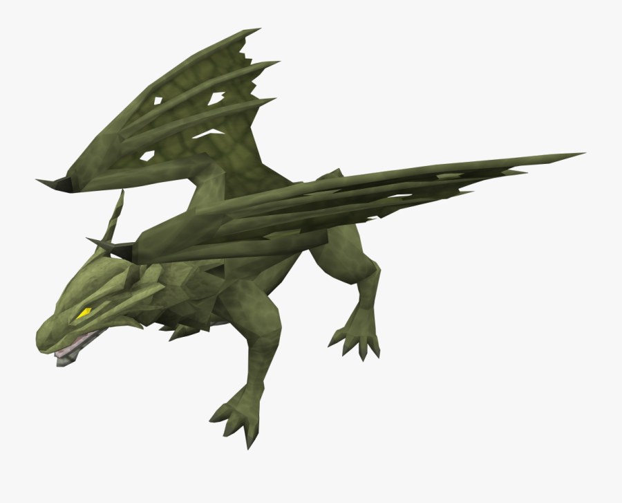 The Runescape Wiki - Runescape Green Dragon, Transparent Clipart