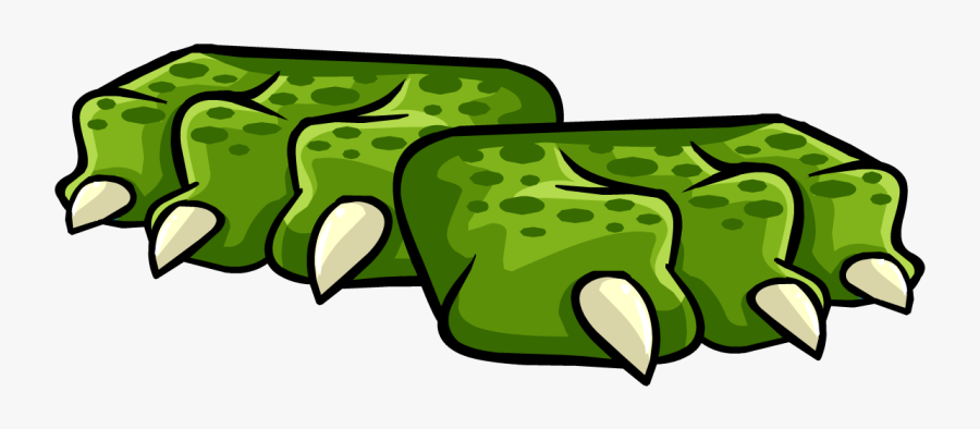Club Penguin Dragon Feet, Transparent Clipart