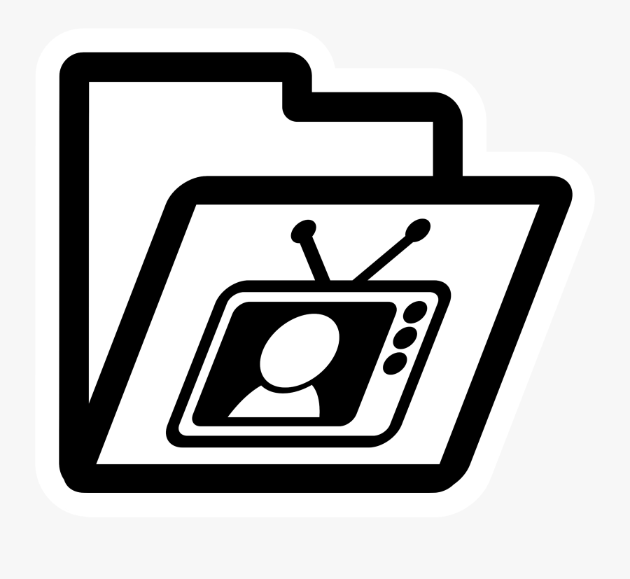 Mono Video Icons Png - Open File Icon Png, Transparent Clipart