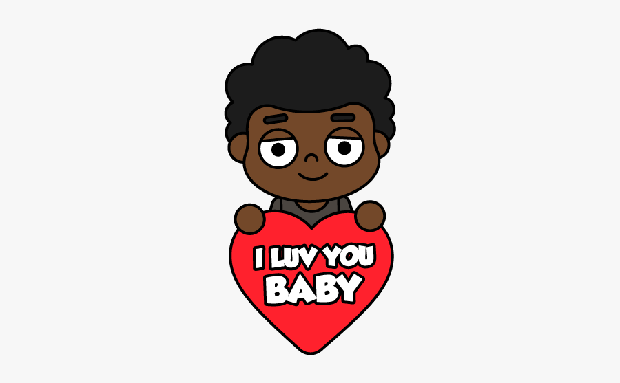 The Black Love For Valentine"s Day App - Valentines Day Black Love, Transparent Clipart