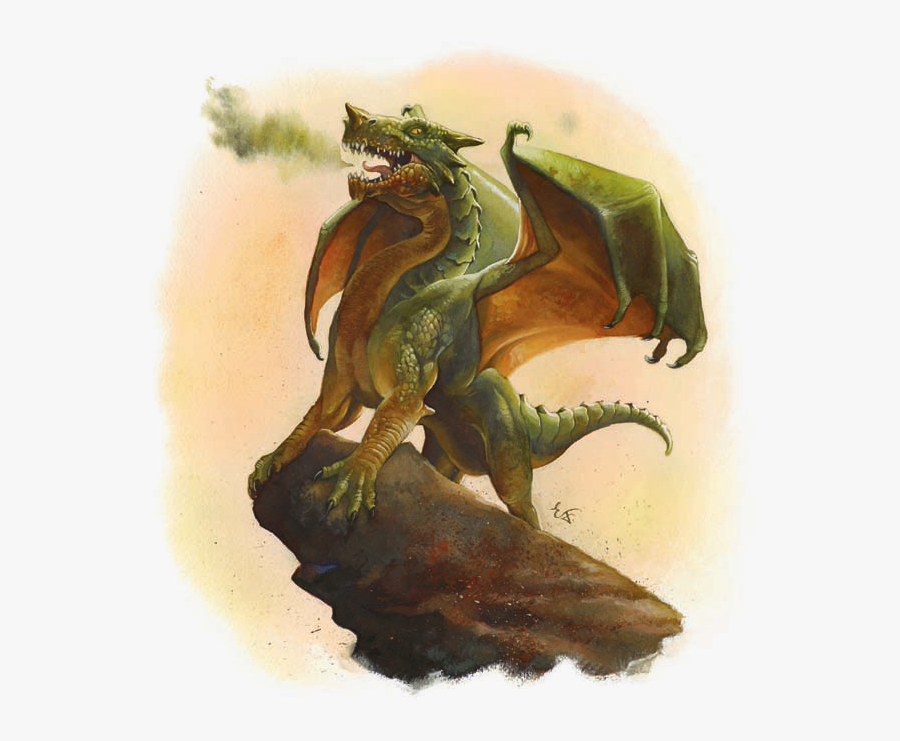 Clip Art Green Dragon Dungeons Fandom - Green Dragon Dnd 5e, Transparent Clipart