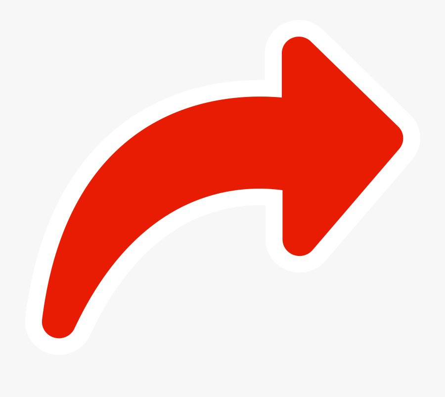 Primary Folder Sent Mail Clip Arts - Share Icon Png Red, Transparent Clipart