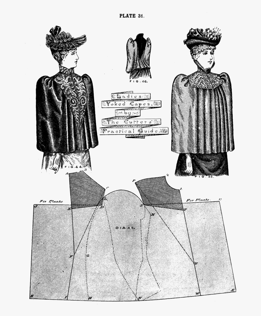 Garments, File The Cutters Practical Guide The Cutting - Pattern, Transparent Clipart