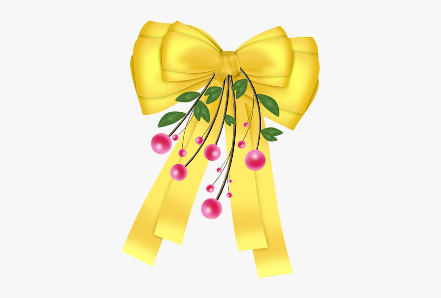 Ribbon Bows Png Gifs, Transparent Clipart