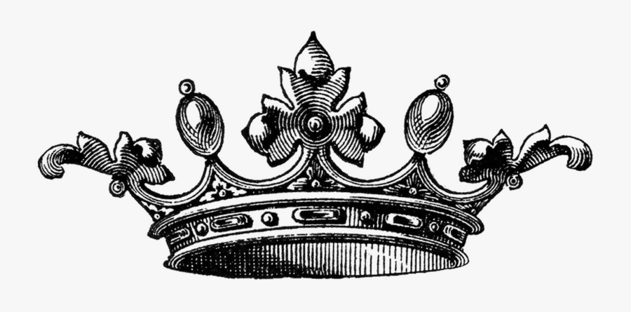 Crown Vector Vintage Png, Transparent Clipart