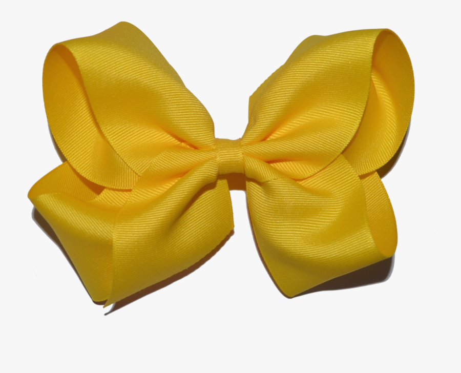 Yellow Ribbon Png - Satin, Transparent Clipart