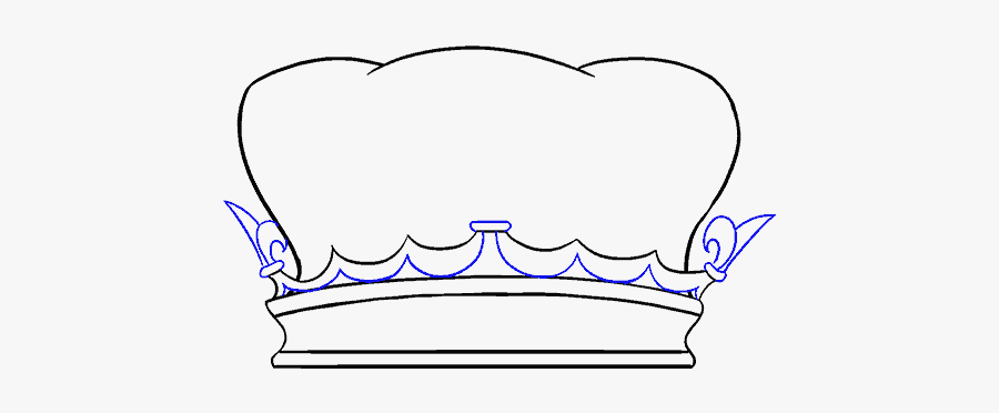 How To Draw Crown - Queen Crown Drawing, Transparent Clipart