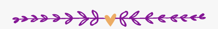 Purple Text Divider, Transparent Clipart