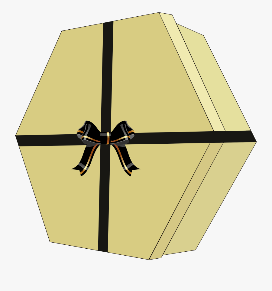 Box,shipping Box,yellow - Cadeau Gif Ou Png, Transparent Clipart