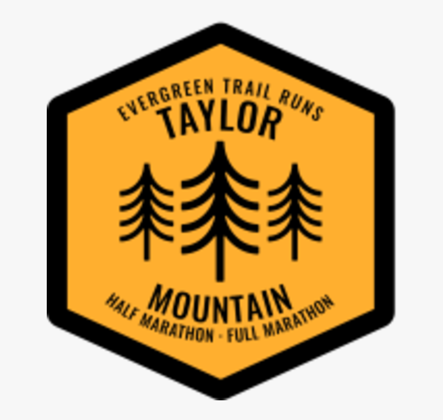 Taylor Mountain Trail Run - Label, Transparent Clipart