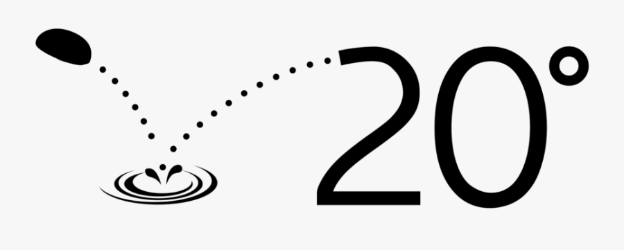 20 Degs Logo Low Res, Transparent Clipart