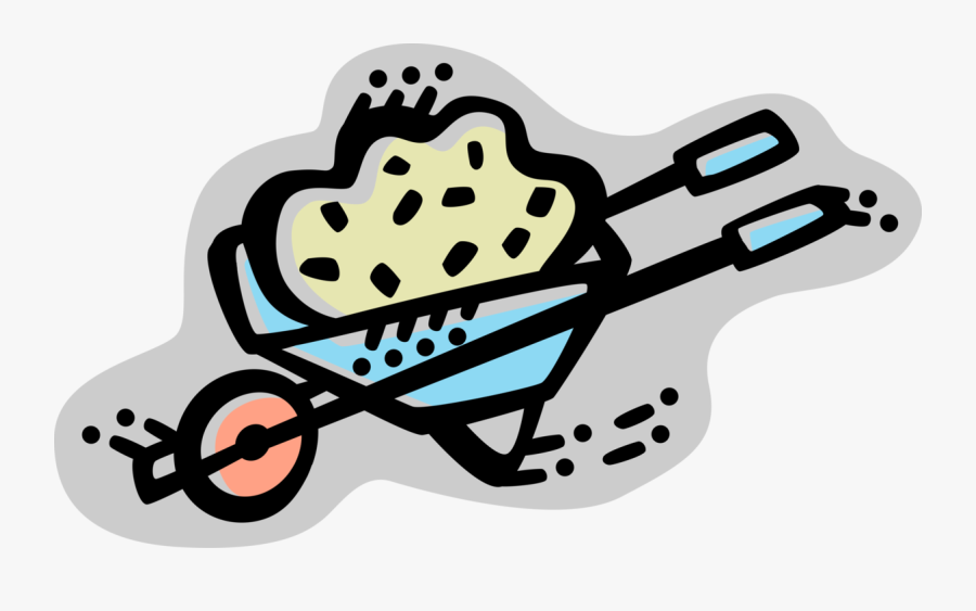 Transparent Wheelbarrow Png, Transparent Clipart