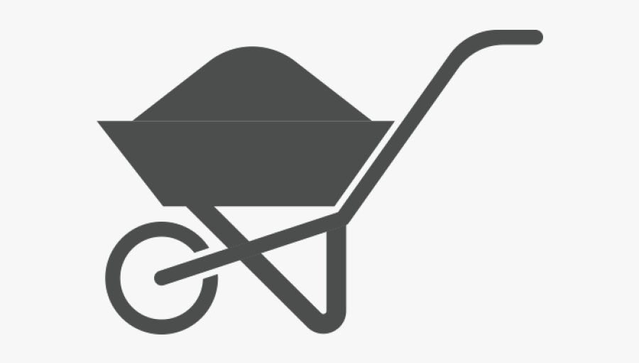 Concrete Clipart Concreting - Wheelbarrow, Transparent Clipart