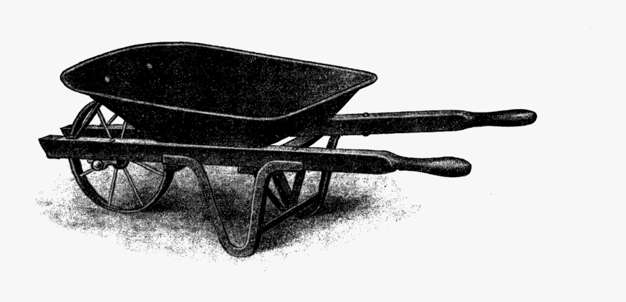 Wheelbarrow, Transparent Clipart