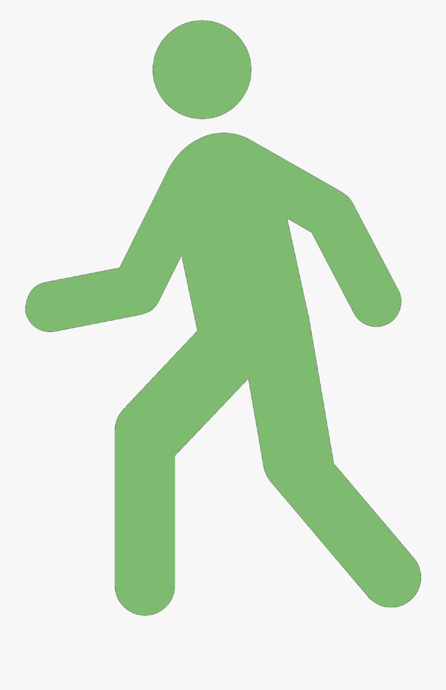 Stick Figure Walking Away, Transparent Clipart
