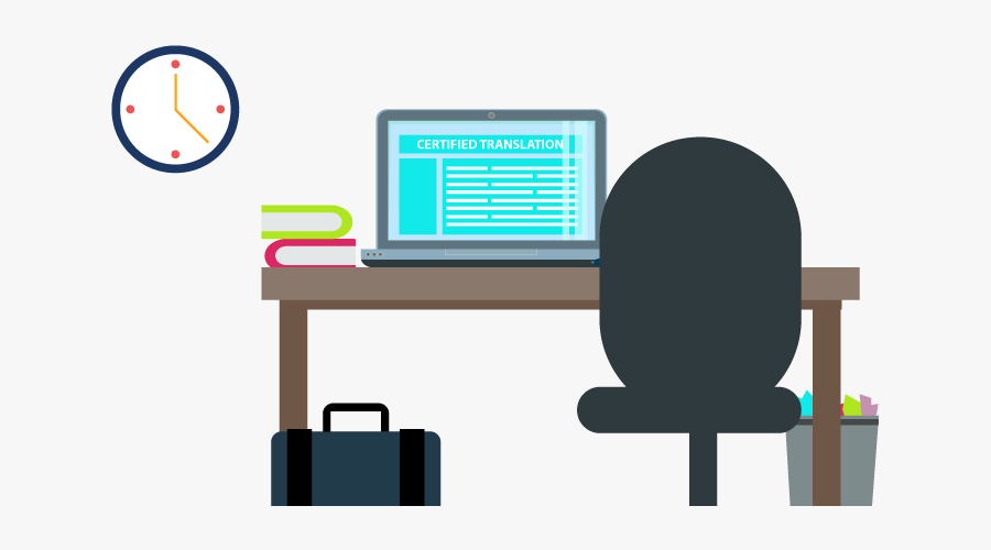 Collection Of Free Certifying - Computer Desk, Transparent Clipart