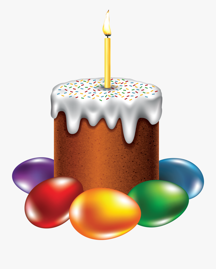 Candle Clipart Easter Vigil - Easter Birthday Clip Art, Transparent Clipart