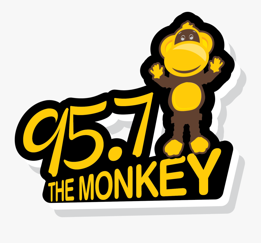 95.7 The Monkey, Transparent Clipart