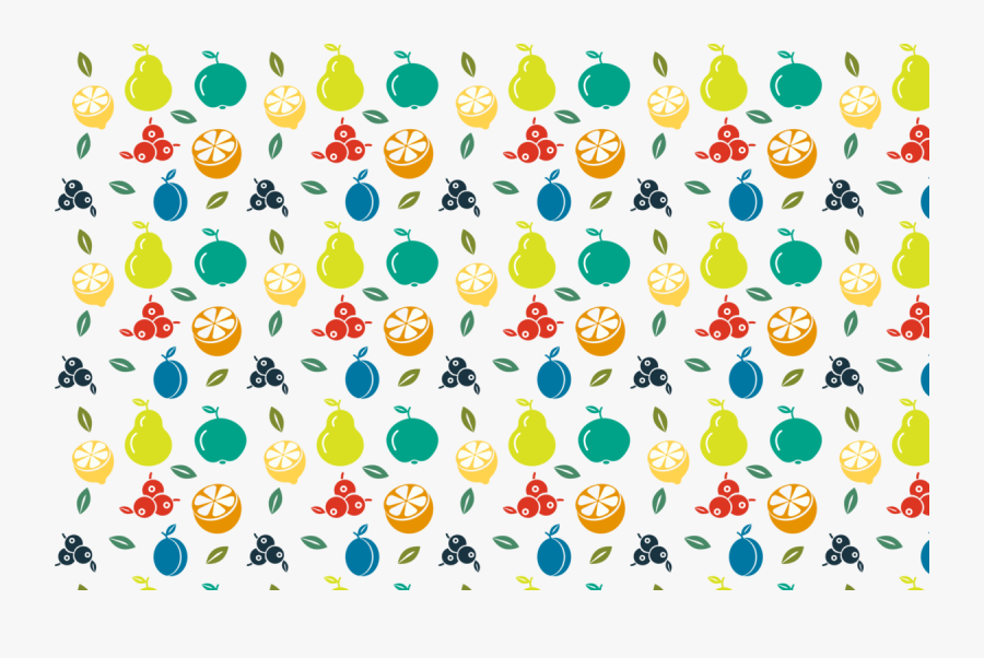 Visual Arts,pedicel,wrapping Paper - Fruits Pattern Transparent Background, Transparent Clipart