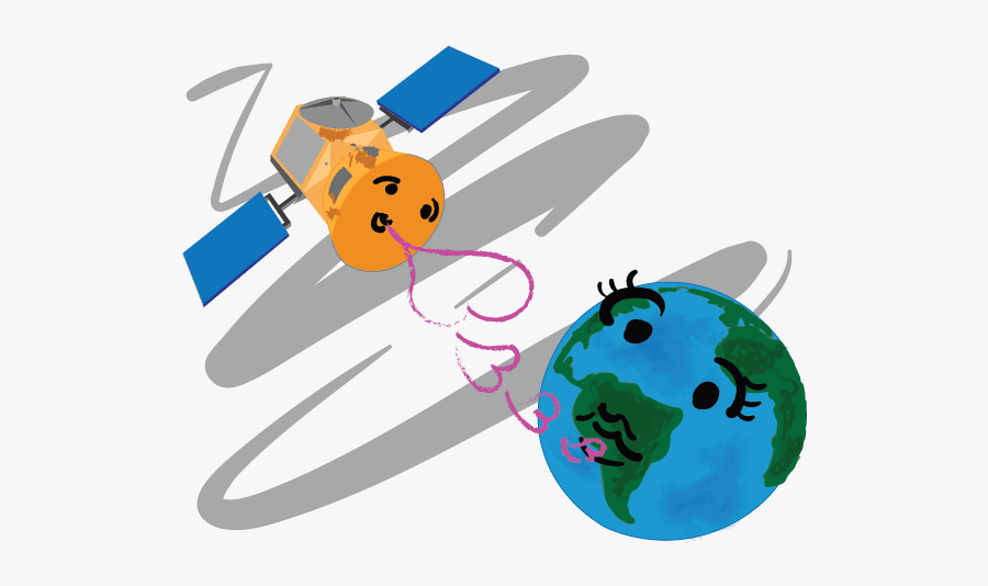 04 26 18 Earthsatellite Mkim, Transparent Clipart