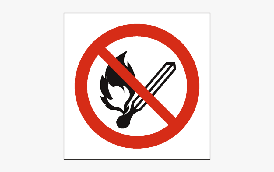 No Symbol Png - No Naked Lights Sign , Free Transparent Clipart