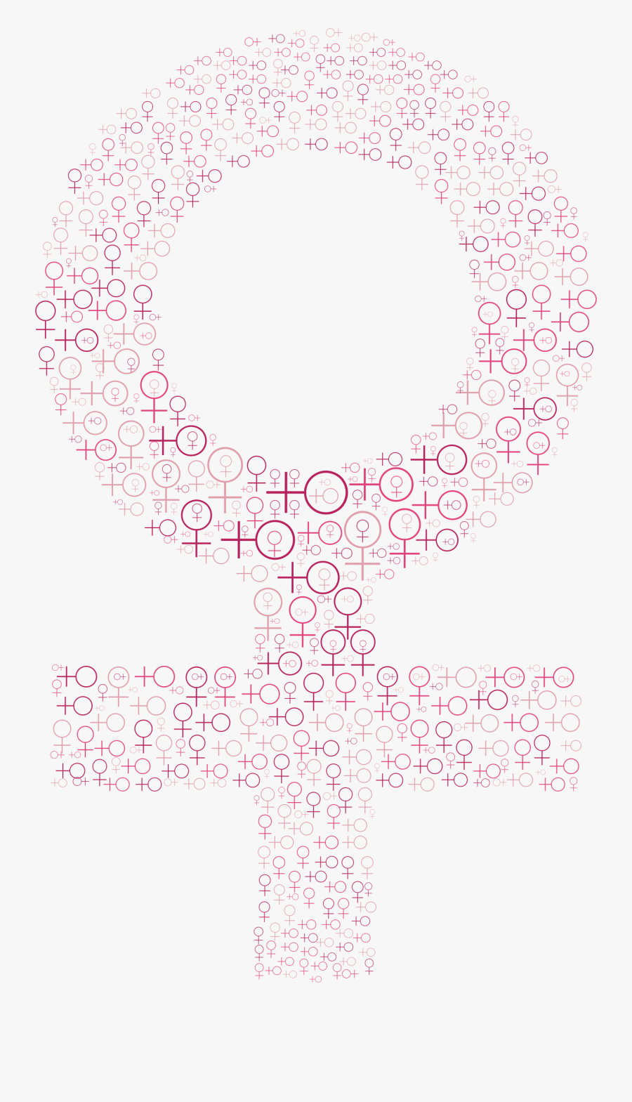 Female Symbol Fractal No Background Clip Arts - Circle, Transparent Clipart