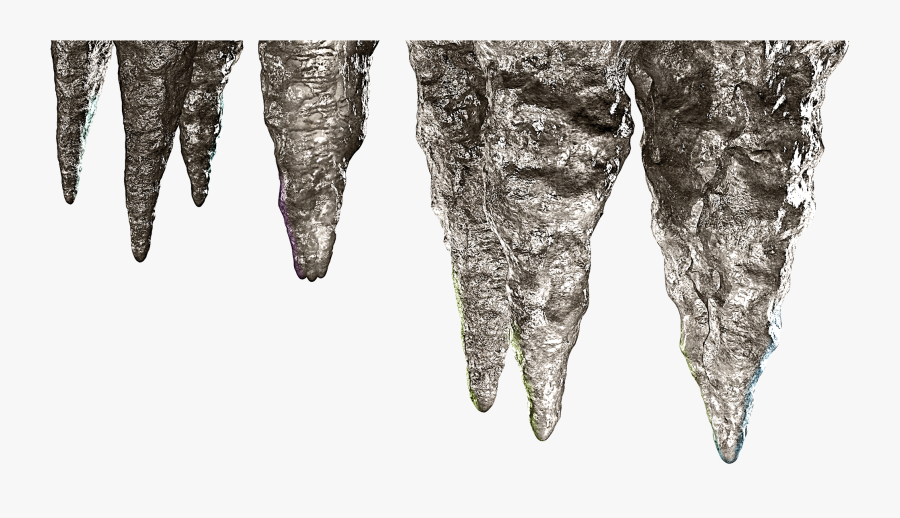 Transparent Icicles Png - Transparent Background Stalactites Png, Transparent Clipart