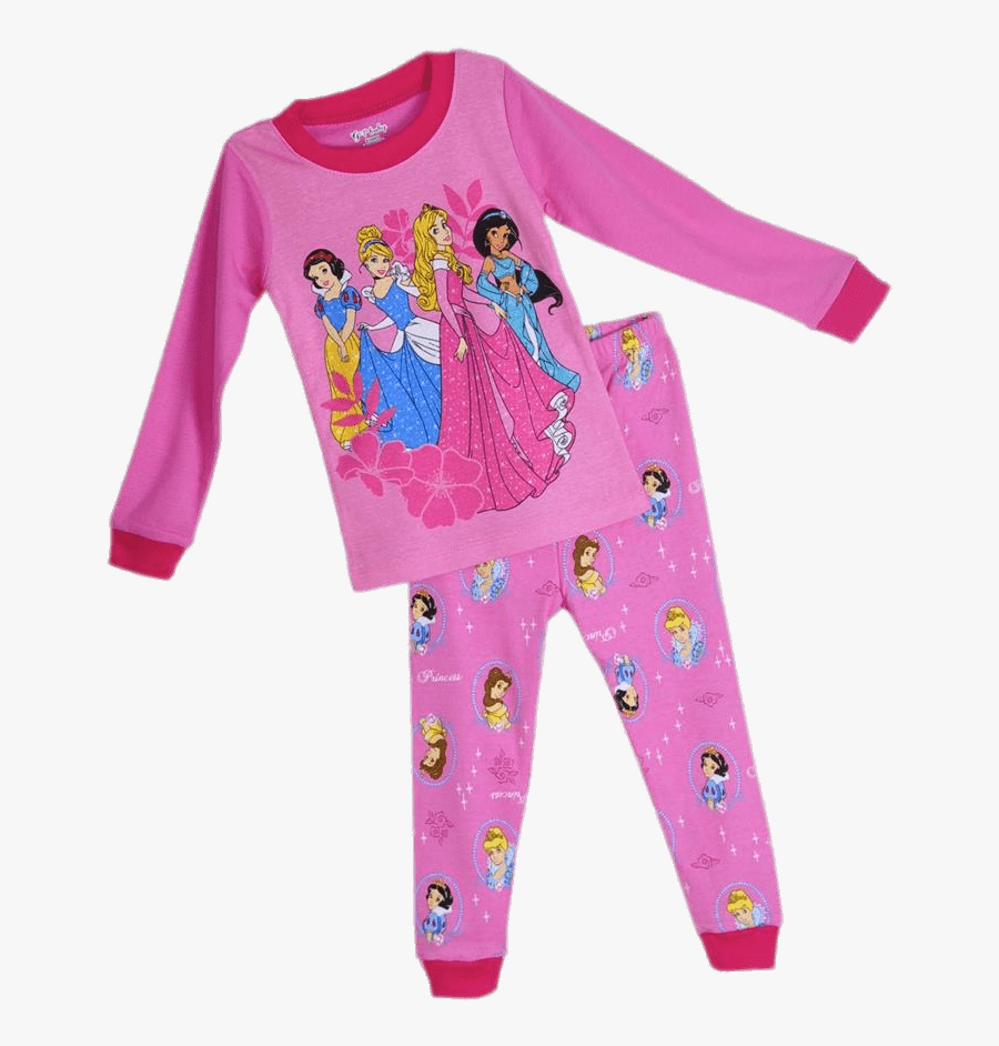 Pyjamas Disney Princesses - Pyjamas Children, Transparent Clipart