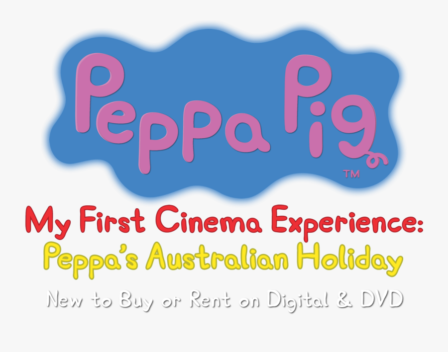 Peppa Pig My First Cinema Experience - Peppa Pig, Transparent Clipart