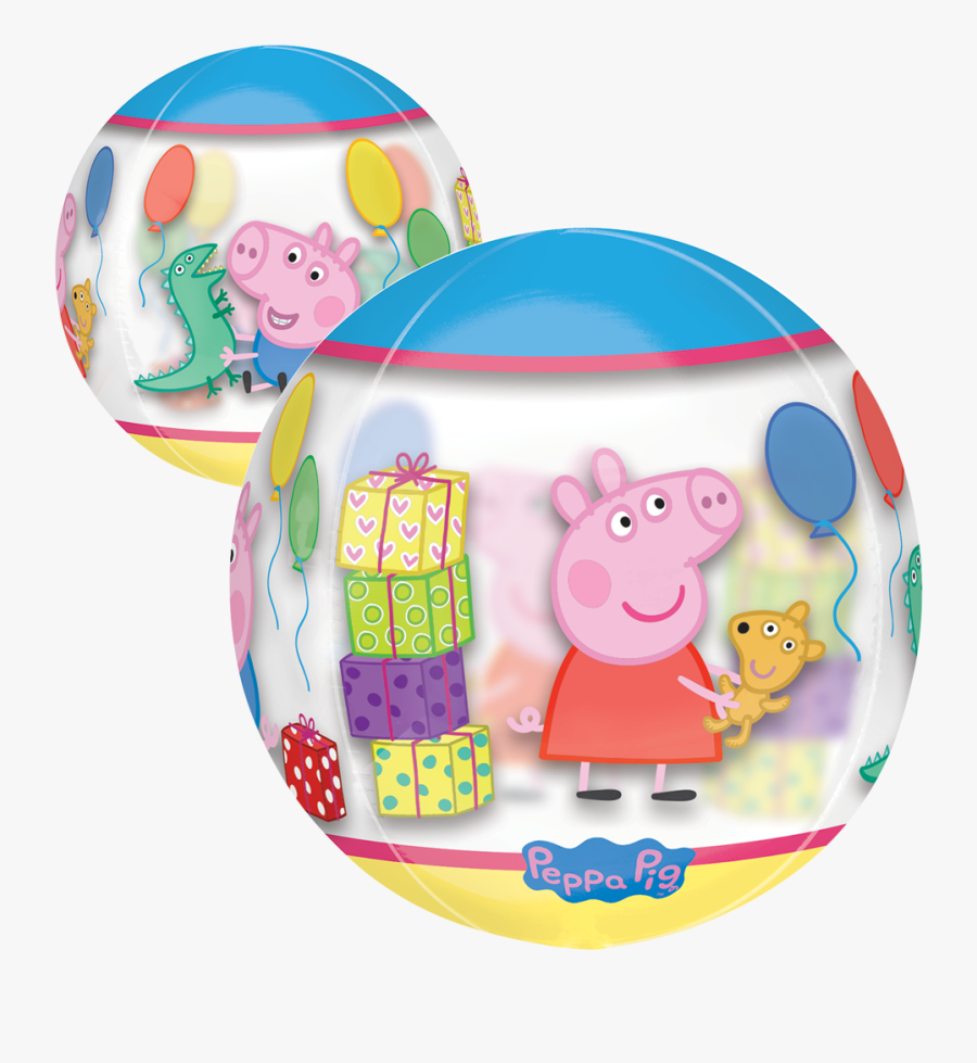 X31261/01 - Peppa Pig Beach Ball, Transparent Clipart