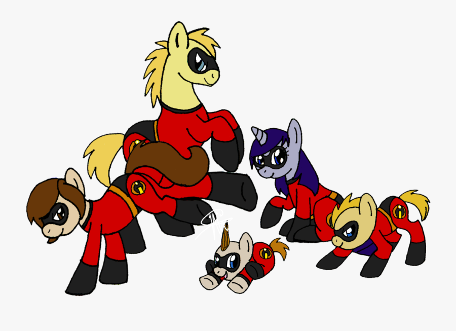 The Incredibles Clipart Dash - Incredibles My Little Pony, Transparent Clipart