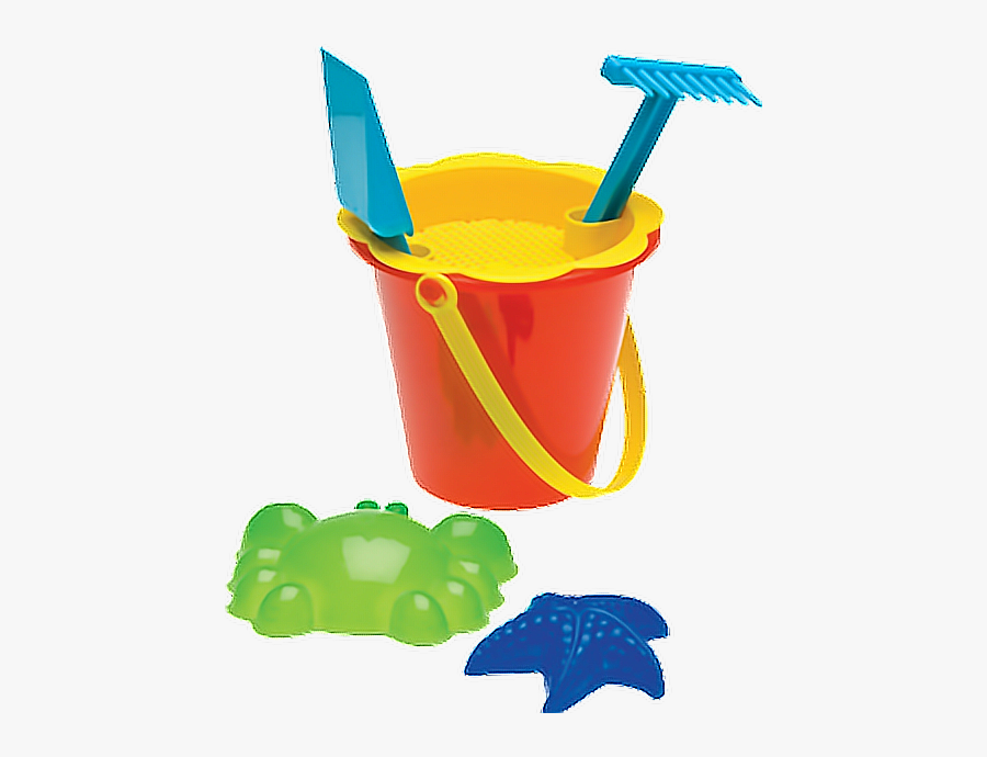 #sand #beach #toys #bucket - Sandpit, Transparent Clipart