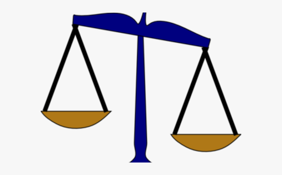 Scale Clipart Legal System - Balancing Scales, Transparent Clipart