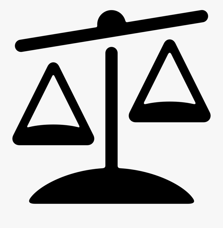 Justice Clipart Weighing Balance - Weight Balance Icon Png, Transparent Clipart
