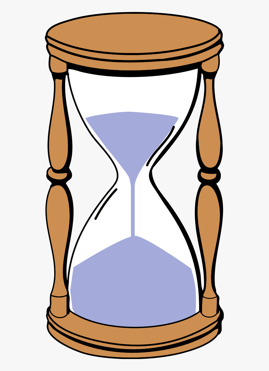 Point Of Sale Machine Classic Old Cartoon - Sand Timer Clip Art, Transparent Clipart