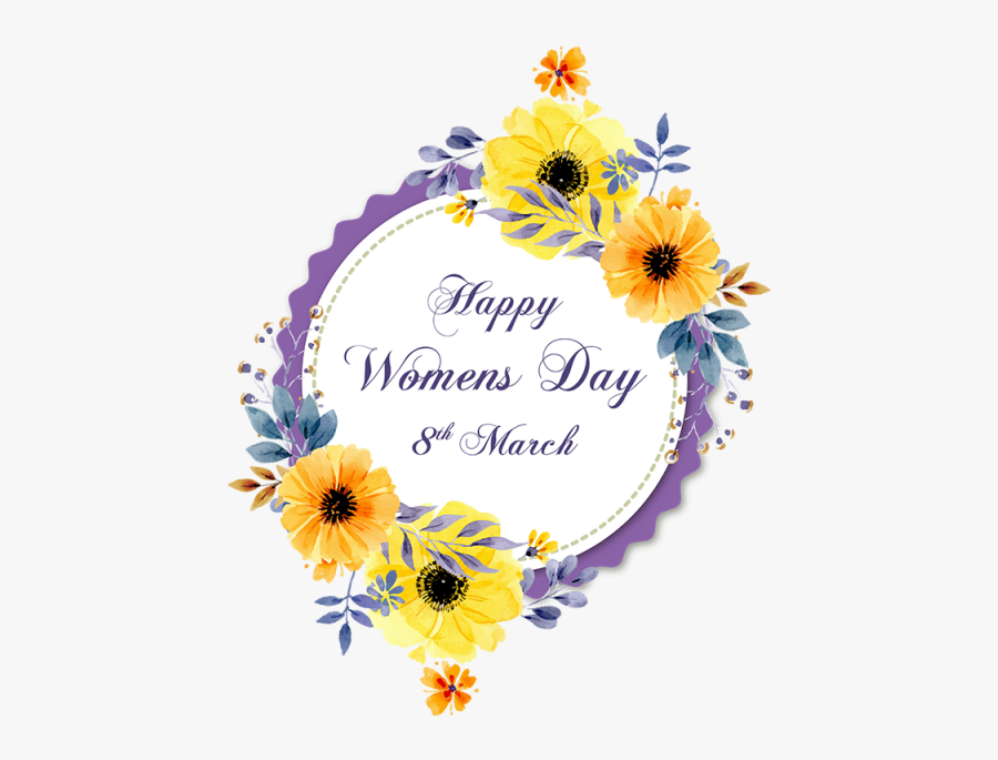 Clip Art Happy Womens Day Images - عيد المراة 8 مارس, Transparent Clipart