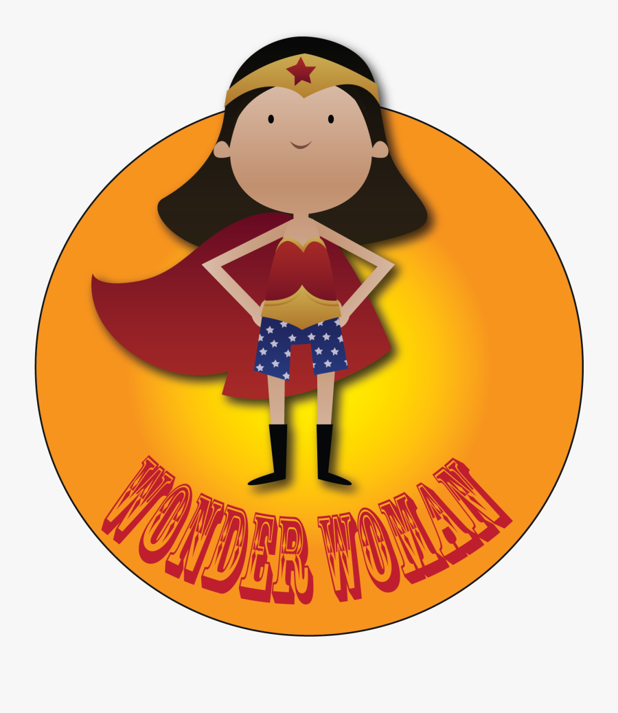 Wonder Women Women's Day, Transparent Clipart