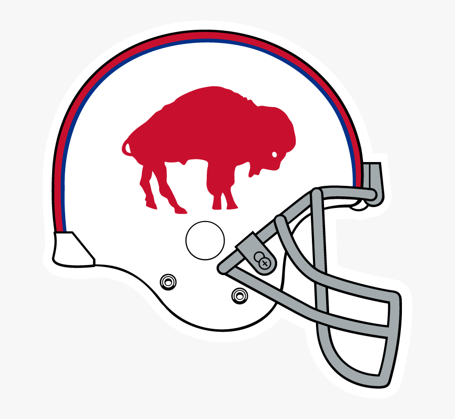 Buffalo Bills Side Helmet, Transparent Clipart
