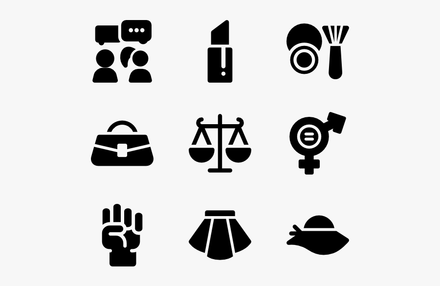 Filled Womens Day - Augmented Reality Icon, Transparent Clipart