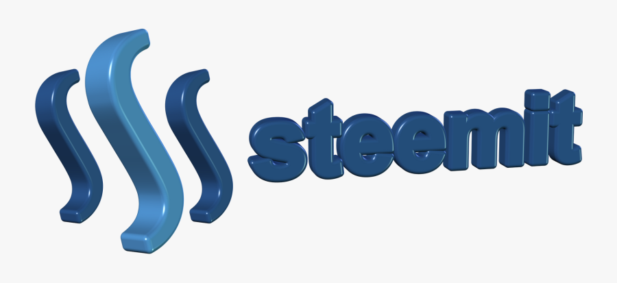 Logo Steemit 3d, Transparent Clipart