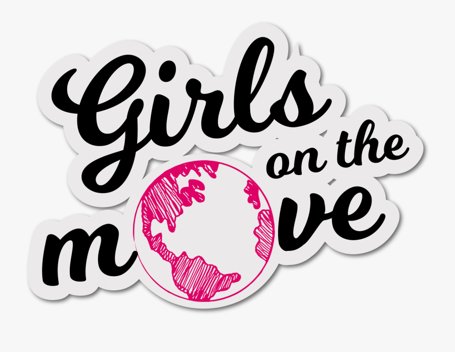 Girls On The Move, Transparent Clipart