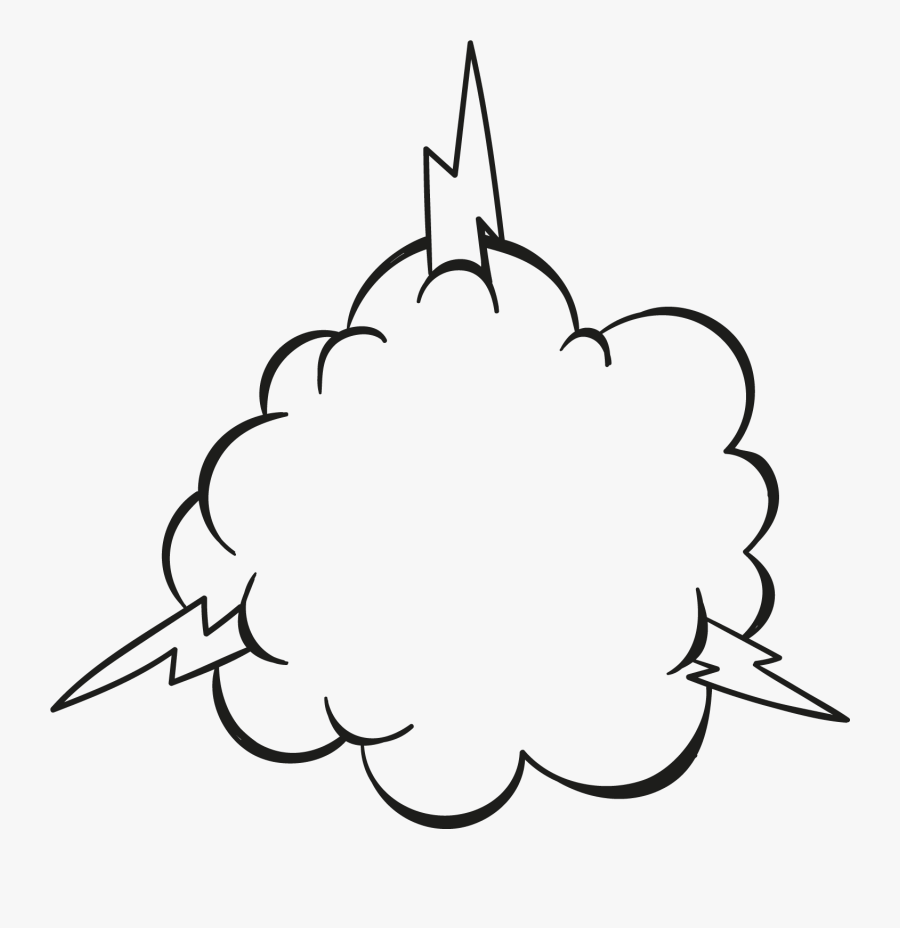 Collection Of Free Transparent Cloud Cartoon Download - Pintar Nuvens Temporal De Desenho, Transparent Clipart