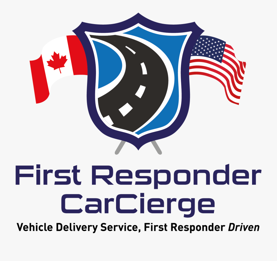 First Responder Carcierge - Canada Flag, Transparent Clipart