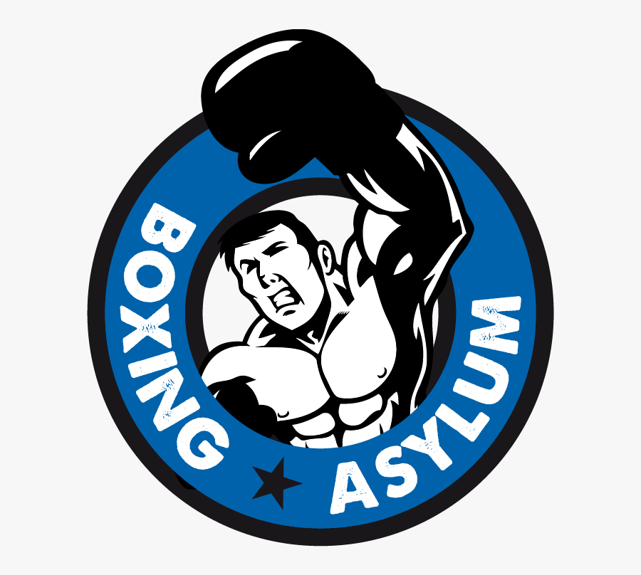 Boxing Asylum Logo, Transparent Clipart