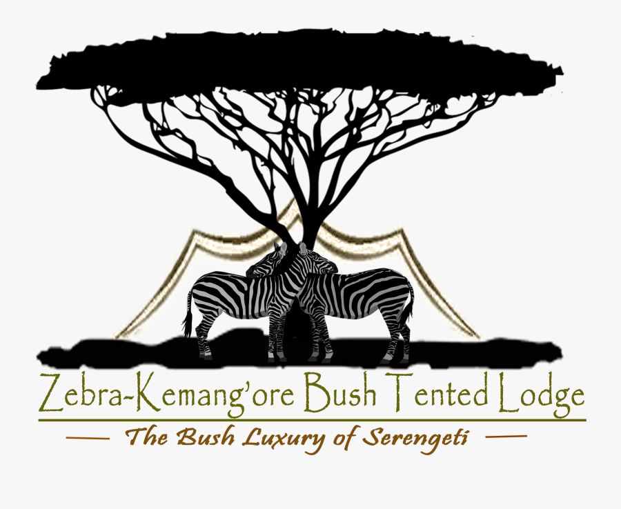 Bush Tented Lodge - Silhouette Lion King Clipart, Transparent Clipart